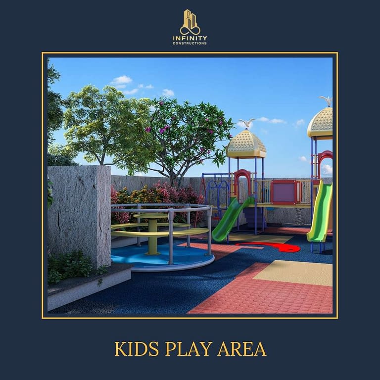 infinity constructions, siddhivinayak, kids play area