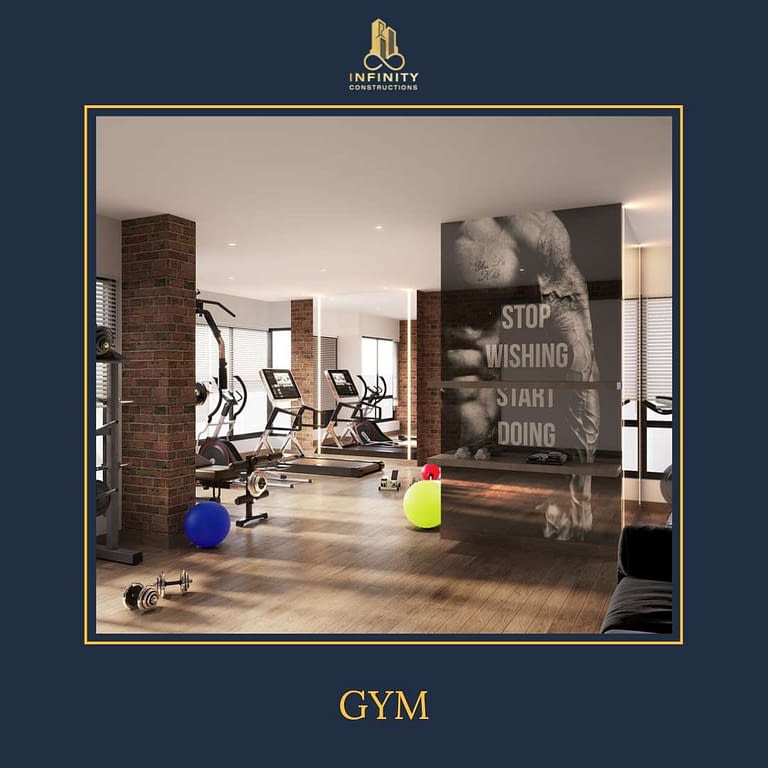 infinity constructions, siddhivinayak, gym